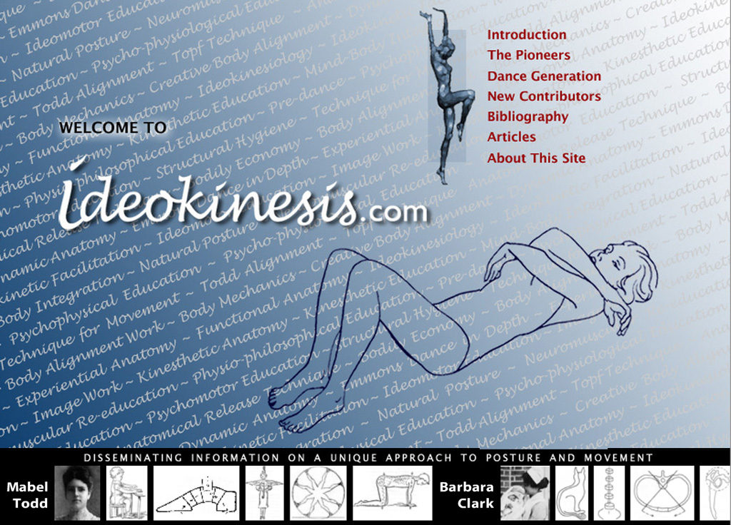 Ideokinesis.com homepage image