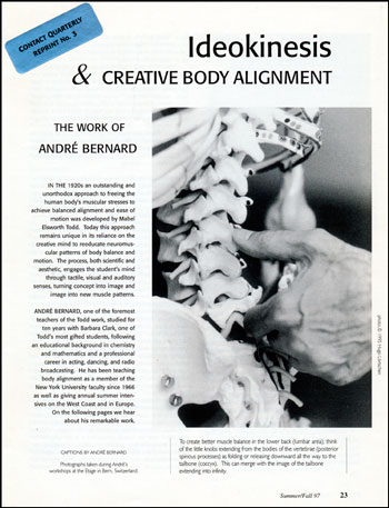 Ideokinesis & Creative Body Alignment