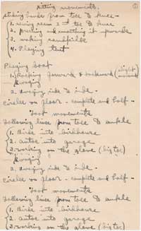 Clark's Posture Plays Descriptions, thumbnail image