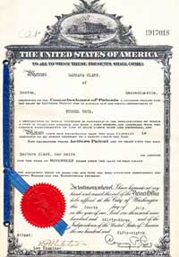 Clark's Tunnel Toy Patent 1933, thumbnail image