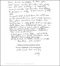 Bernard's Letter to Matt December 2000, thumbnail