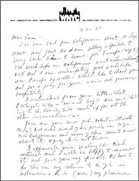 Bernard's Letter to Matt July 1978, thumbnail