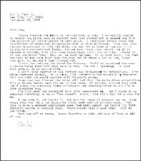 Bernard's Letter to Matt September 1978, thumbnail