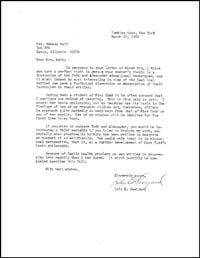 Sweigard Letter to Pamela Matt 1972, thumbnail