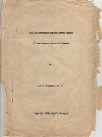 Sweigard's NYU Course Syllabus 1941, thumbnail