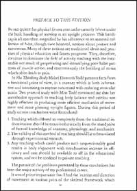 Sweigard's "Preface," The Thinking Body Dance Horizons Reprint 1968, thumbnail