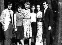 Sweigard and students at Tompkins Cove, thumbnail